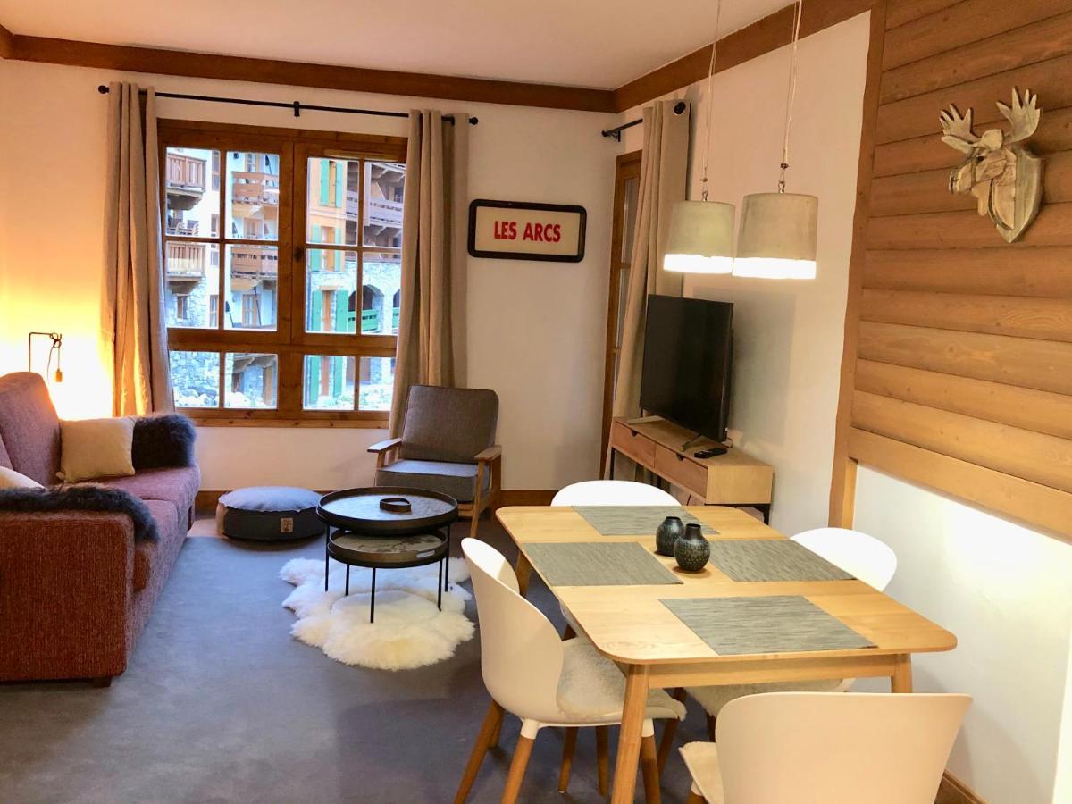 Arc 1950 - Superbe Appartement Skis Aux Pieds Les Arcs (Savoie) Exterior foto